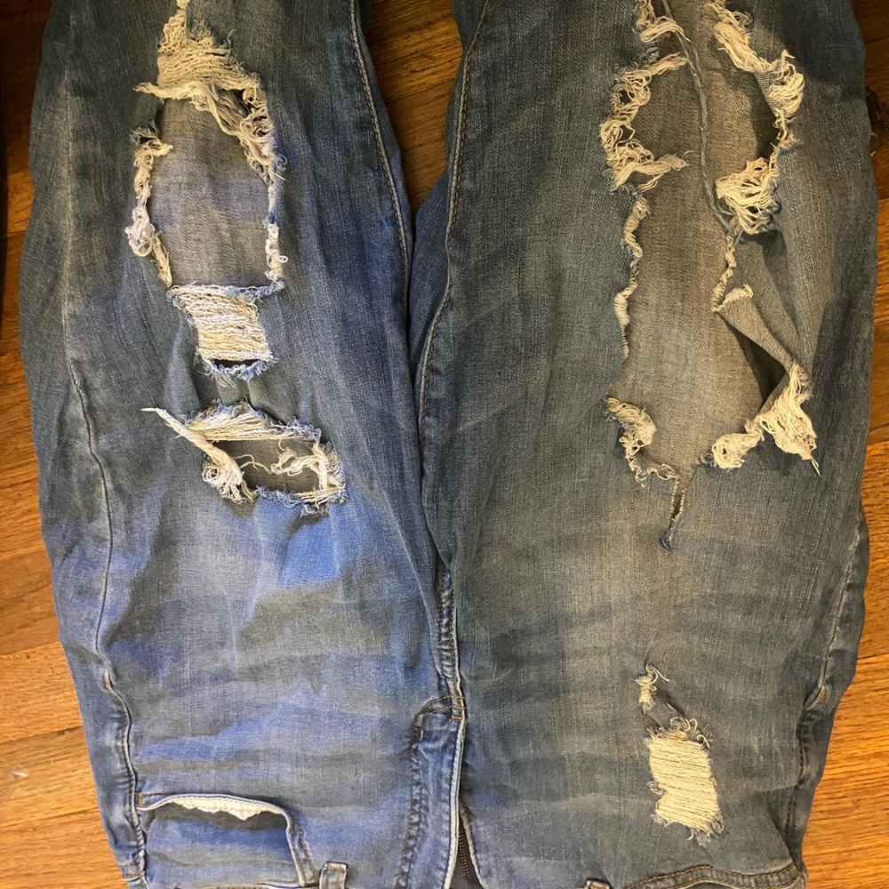 ripped jeans size 13